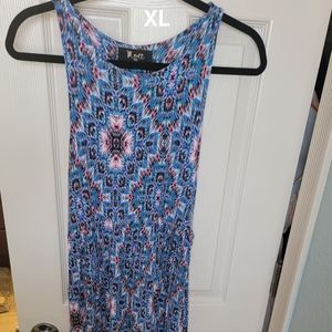 Multicolored maxi dress